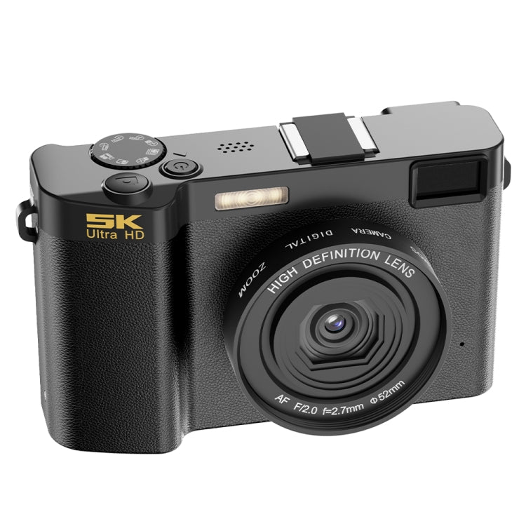 HDC-F01 3.0 inch 5K UHD Photography Digital Camera SLR Camera (Black)
