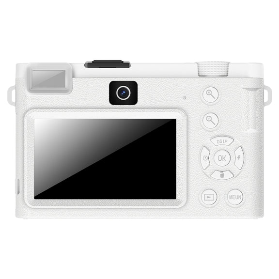 HDC-F01 3.0 inch 5K UHD Photography Digital Camera SLR Camera (White)