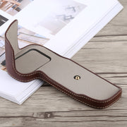 1/4 inch Thread PU Leather Camera Half Case Base for Canon EOS 5D Mark IV / 5D Mark III(Coffee)