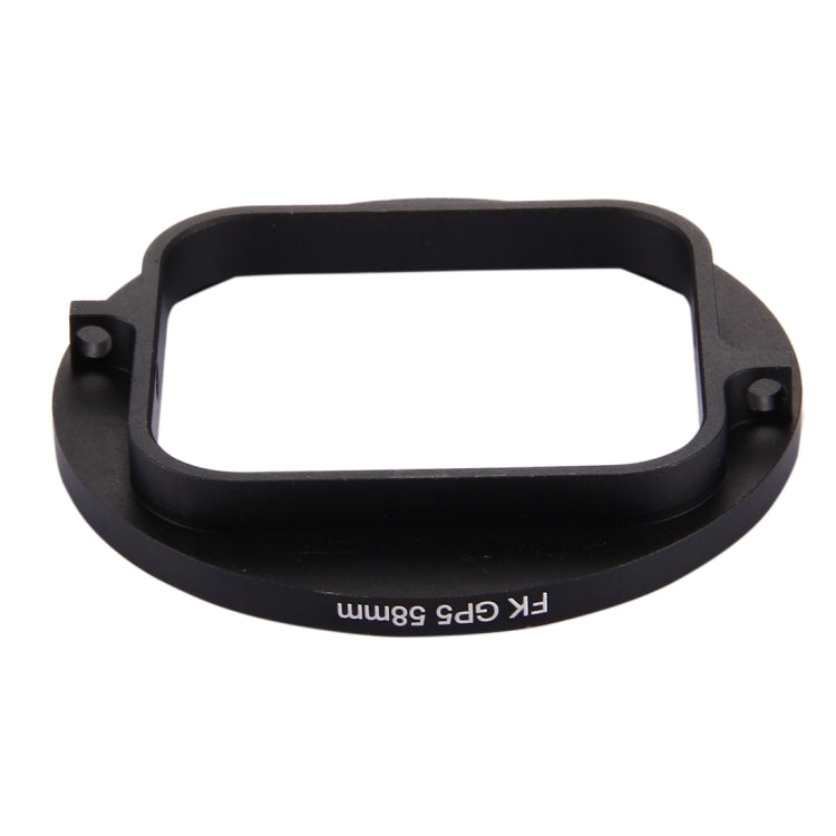 58mm 3 in 1 Round Circle CPL Lens Filter with Cap for GoPro HERO7 Black/6 /5