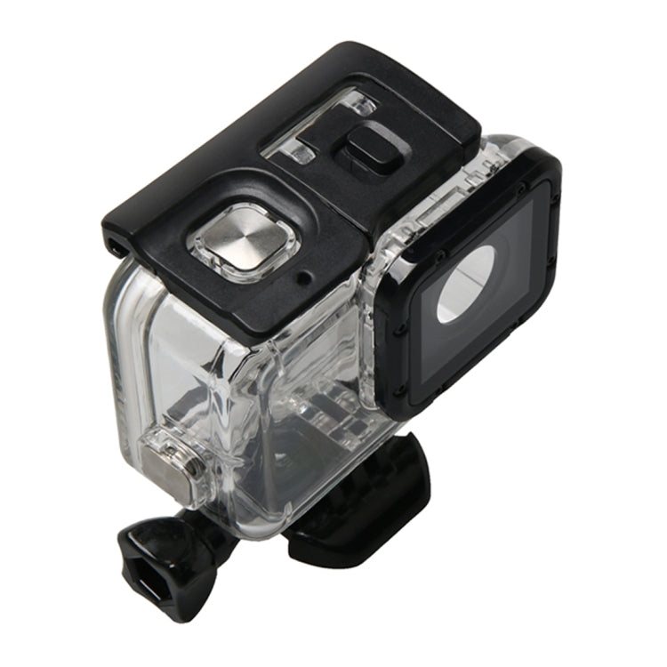 For GoPro HERO6 /5 Water-resistant Housing Protective Case + Hollow Back Cover with Buckle Basic Mount & Screw