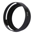 49mm Metal Vented Lens Hood for Fujifilm X100(Black) - Lens Hood by PMC TechLife | Online Shopping South Africa | PMC TechLife | Buy Now Pay Later Mobicred