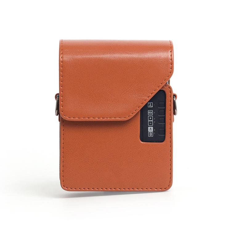 Vintage PU Leather Camera Case Bag For LOMO Automat Instax Camera (Brown)