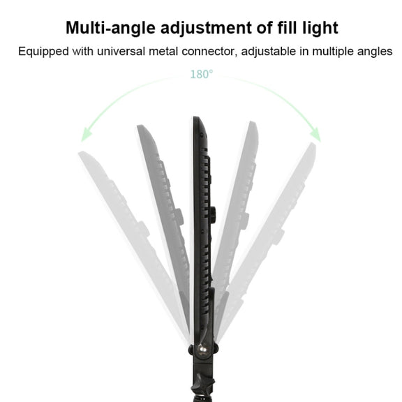 TRIOPO TTV-600 36+36W 5500-3200K 600 LEDs Flat Fill Light with Remote Control & Display