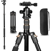 TRIOPO K2508S+B1S Adjustable Portable  Aluminum Alloy Tripod with Ball Head for SLR Camera(Gold)