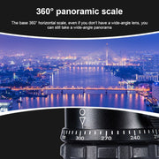 TRIOPO K2508S+B1S Adjustable Portable  Aluminum Alloy Tripod with Ball Head for SLR Camera(Black)