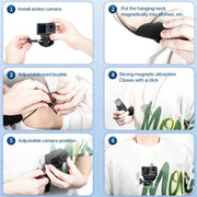 STARTRC Quick Release Magnetic Holder Vlog FPV POV Neck Strap
