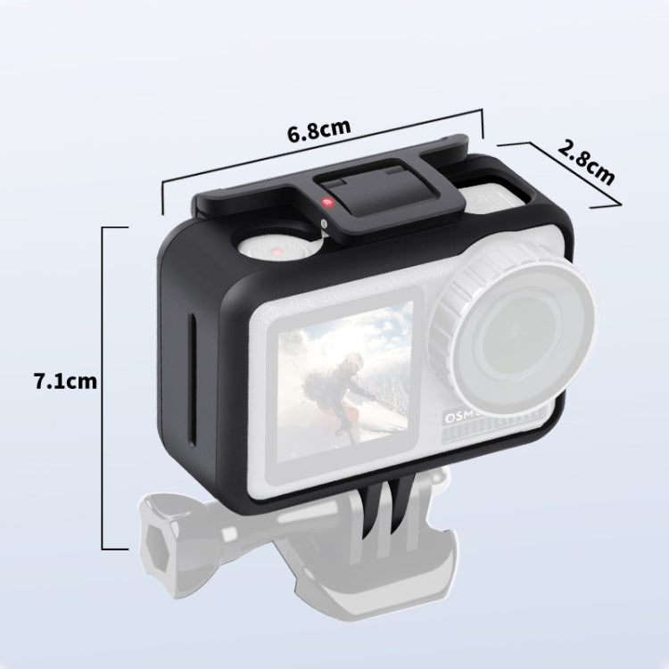 Sports Camera PC+ABS Shockproof Protective Case for DJI Osmo Action 1