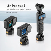 STARTRC VCR Snap-Mag Quick Release Base Mount Adapter For GoPro (Black)