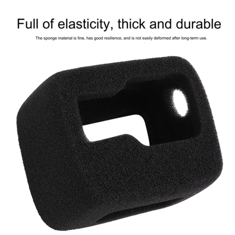 For Insta360 Ace Sponge Foam Windshield Housing Case (Black)