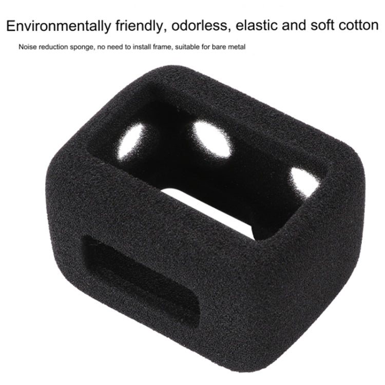 For Insta360 Ace Sponge Foam Windshield Housing Case (Black)