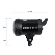 TRIOPO EX-60W Studio Flash Built-in Dissipate Heat System with EX-60III LED Single Light