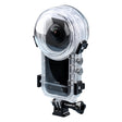 For Insta360 X3 Camera 50m Waterproof Sealed Diving Case (Transparent) - Case & Bags by PMC TechLife | Online Shopping South Africa | PMC TechLife | Buy Now Pay Later Mobicred