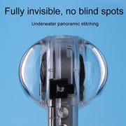 For Insta360 X3 Camera 50m Water-resistant Sealed Diving Case (Transparent)