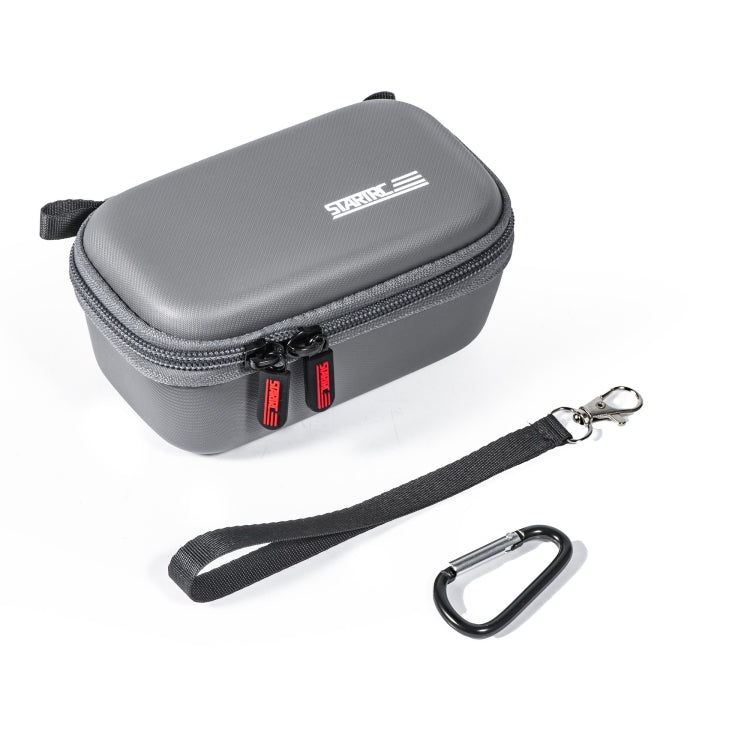 For Insta360 X5 / X4 STARTRC Camera Carry Case with Carabiner & Strap (Grey)