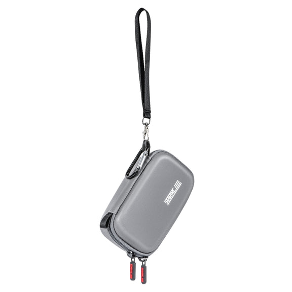 For Insta360 X5 / X4 STARTRC Camera Carry Case with Carabiner & Strap (Grey)