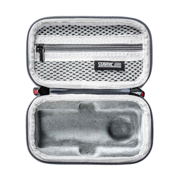 For Insta360 X5 / X4 STARTRC Camera Carry Case with Carabiner & Strap (Grey)