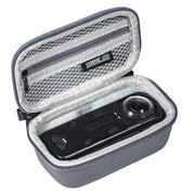 For Insta360 X5 / X4 STARTRC Camera Carry Case with Carabiner & Strap (Grey)