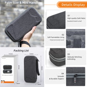 For Insta360 GO 3 / GO 3S Sunnylife Camera Set Storage Bag (Black)