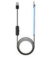 2 in 1 USB HD Visual Earwax Clean Tool Endoscope Borescope with LED Lights & Wifi, Cable length: 2m (Blue) -  by PMC TechLife | Online Shopping South Africa | PMC TechLife | Buy Now Pay Later Mobicred