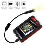 P20 4.3 Inch Screen Display HD1080P Inspection Endoscope with 8 LEDs, Length: 2m, Lens Diameter: 8mm, Mild Line