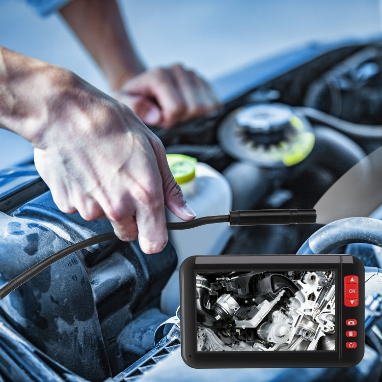 P20 4.3 Inch Screen Display HD1080P Inspection Endoscope with 8 LEDs, Length: 2m, Lens Diameter: 8mm, Mild Line