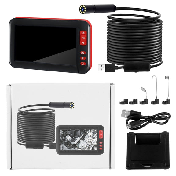 P20 4.3 Inch Screen Display HD1080P Inspection Endoscope with 8 LEDs, Length: 2m, Lens Diameter: 8mm, Mild Line