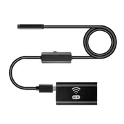 F99 HD Mobile Phone Endoscope, 8mm Water-resistant Pipe Endoscope, Wifi Version, Hardwire, Length: 1.5m (Black)