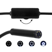 F99 HD Mobile Phone Endoscope, 8mm Water-resistant Pipe Endoscope, Wifi Version, Hardwire, Length: 2m (Black)