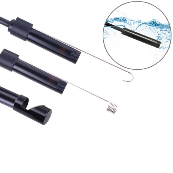 F99 HD Mobile Phone Endoscope, 8mm Water-resistant Pipe Endoscope, Wifi Version, Hardwire, Length: 2m (Black)