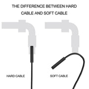 F99 HD Mobile Phone Endoscope, 8mm Water-resistant Pipe Endoscope, Wifi Version, Hardwire, Length: 5m (Black)