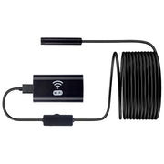 F99 HD Mobile Phone Endoscope, 8mm Water-resistant Pipe Endoscope, Wifi Version, Hardwire, Length: 10m (Black)