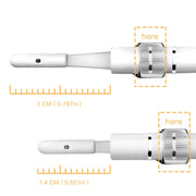 I98 1.3 Million HD Visual Earwax Clean Tool Endoscope Borescope with 6 LEDs, Lens Diameter: 5.5mm (Pink)