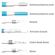 I98 1.3 Million HD Visual Earwax Clean Tool Endoscope Borescope with 6 LEDs, Lens Diameter: 5.5mm (Yellow)