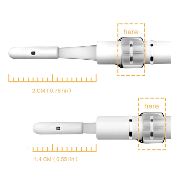 I98 1.3 Million HD Visual Earwax Clean Tool Endoscope Borescope with 6 LEDs, Lens Diameter: 5.5mm (Yellow)
