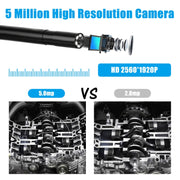 F220 5.5mm HD 5.0MP WIFI Endoscope Inspection Camera with 6 LEDs, Length: 2m