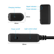 F220 5.5mm HD 5.0MP WIFI Endoscope Inspection Camera with 6 LEDs, Length: 2m