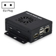 Waveshare Mini IO Board Lite Ver Mini-Computer Base Box with Metal Case & Cooling Fan for Raspberry Pi CM4(EU Plug) - Mini PC Accessories by WAVESHARE | Online Shopping South Africa | PMC TechLife | Buy Now Pay Later Mobicred