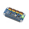 Waveshare 16-Channel 12-bit I2C Servo Driver HAT for Raspberry Pi - Sockets Adapters Accessories by WAVESHARE | Online Shopping South Africa | PMC TechLife | Buy Now Pay Later Mobicred