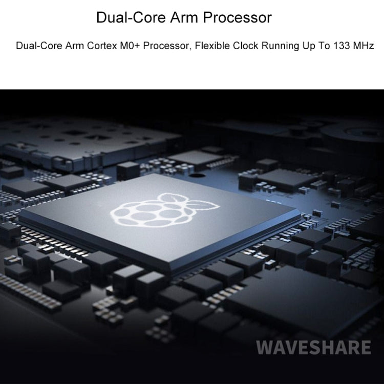 Waveshare RP2040-LCD-0.96 Pico-like MCU Board Based on Raspberry Pi MCU RP2040, with Pinheader