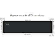 WAVESHARE 11.9 inch Capacitive Touch Display For Raspberry Pi, 320 x 1480, IPS, DSI Interface