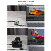 Waveshare USB Port High Definition HDMI Video Capture Card for Gaming / Streaming / Cameras