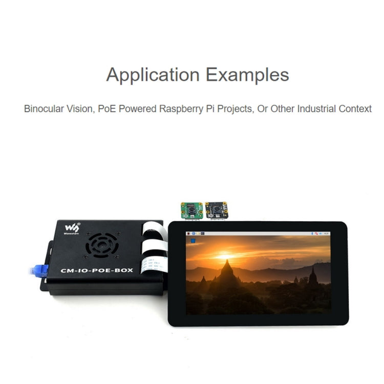 Waveshare Mini-Computer for Raspberry Pi CM(EU Plug)