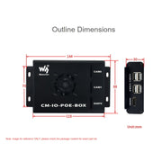 Waveshare Mini-Computer for Raspberry Pi CM(EU Plug)
