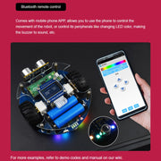 Waveshare PicoGo Mobile Robot, Based on Raspberry Pi Pico, Self Driving, Remote Control(US Plug)