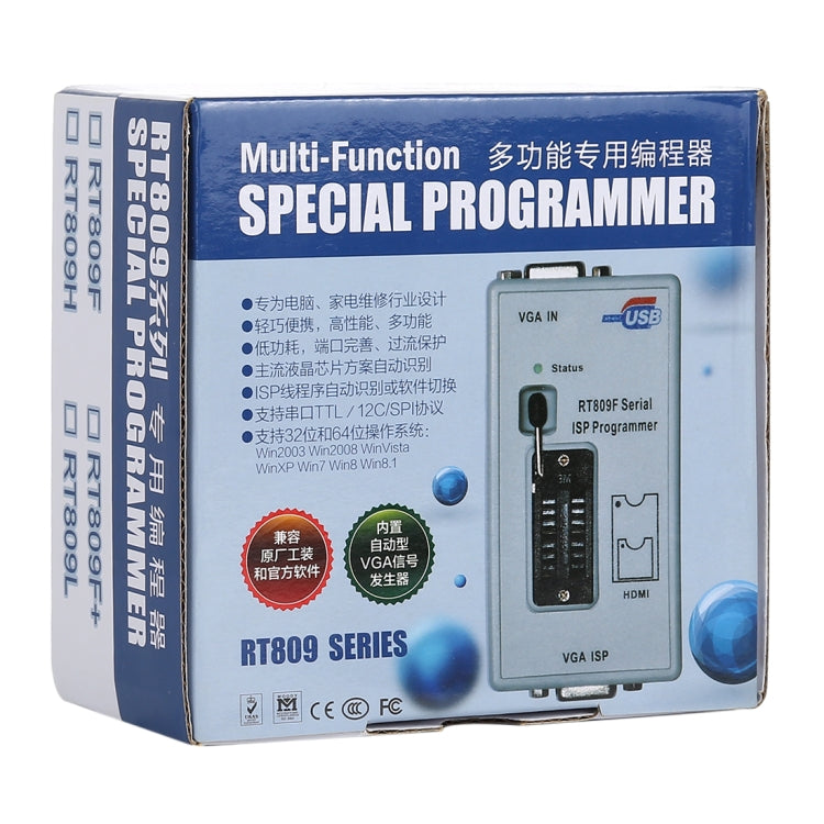 RT809F ISP Programmer LCD USB Special Programmer Repair Tools