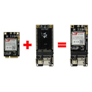 TTGO T-PCIE ESP32-WROVER-B AXP192 Chip WiFi Bluetooth Nano Card SIM Series Module Hardware Composable Development Board, SIM7600A-PCIE