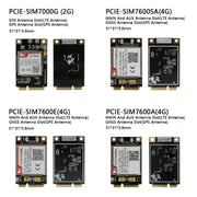 TTGO T-PCIE ESP32-WROVER-B AXP192 Chip WiFi Bluetooth Nano Card SIM Series Module Hardware Composable Development Board, SIM7600A-PCIE