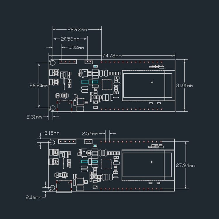 TTGO T-PCIE ESP32-WROVER-B AXP192 Chip WiFi Bluetooth Nano Card SIM Series Module 16MB Hardware Composable Development Board