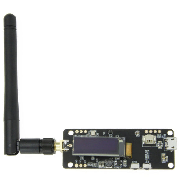 TTGO Fish-eye Lens Camera Module OV2640 SMA WiFi 0.91 OLED Development Board with 3dbi Antenna